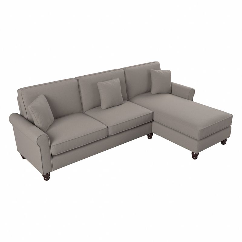 Rent to own Hudson Reversible Sectional Couch by Bush Furniture