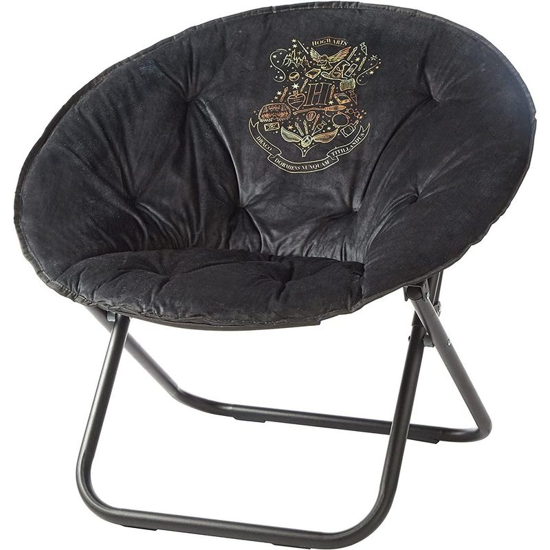 Harry Potter Folding Saucer Chair - Black