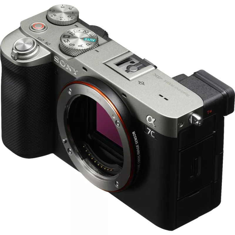 Sony - Alpha 7C Full-frame Mirrorless Camera - Silver