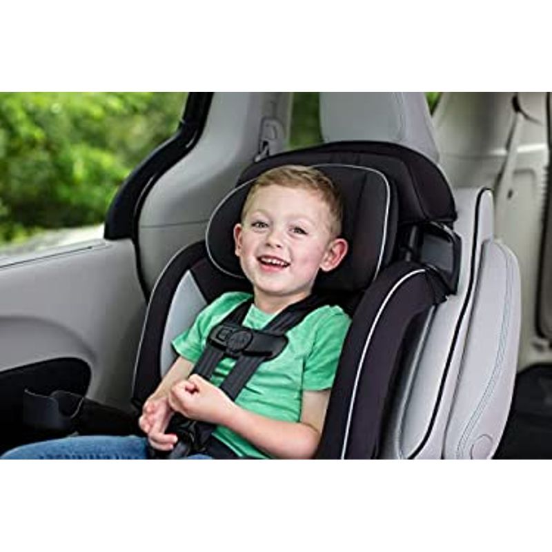 Safety 1st Grand 2-in-1 Booster Car Seat, Extended Use: Forward-Facing with Harness, 30-65 pounds and Belt-Positioning Booster, 40-120...