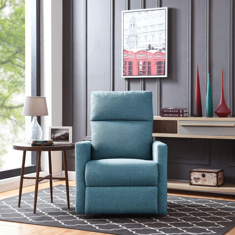 Copper Grove Pallas Turquoise Blue Power Wall Hugger Recliner Chair with USB Port - Turquoise Blue