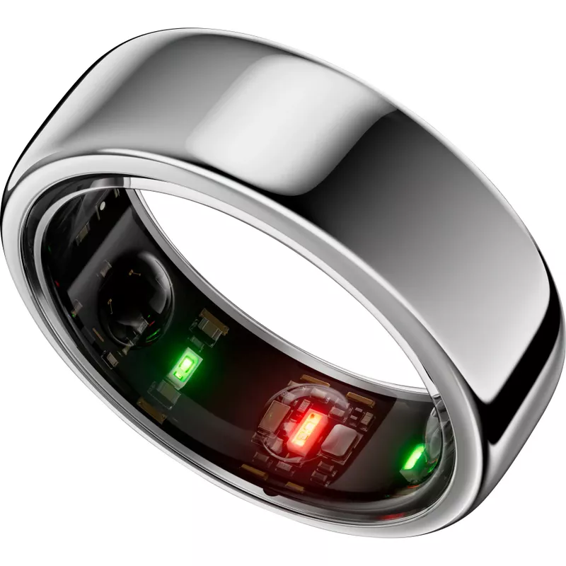 Oura Ring Gen3 - Horizon- Size Before You Buy - Size 11 - Silver