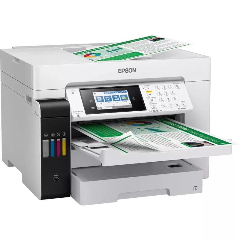 Epson - EcoTank Pro ET-16600 Wireless All-In-One Inkjet Printer - White
