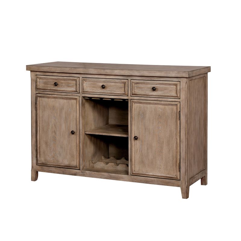 Furniture of America Windswept Rustic Reclaimed Finish 3-drawer Buffet - Natural Tone