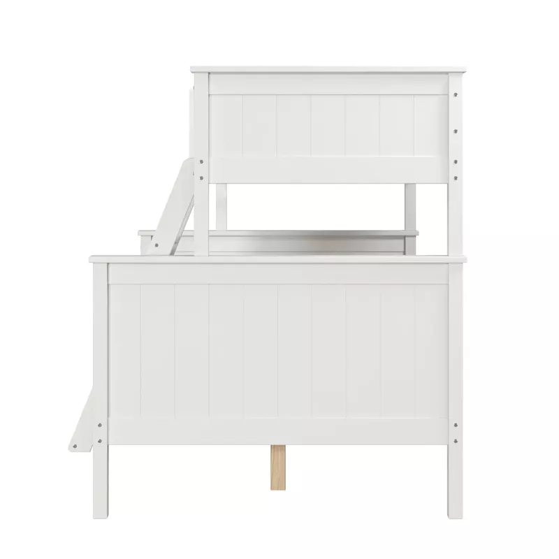 Pierlet Twin Over Full Bunk Bed White