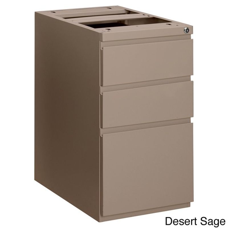 Mayline CSII Box/Box/File Pedestal - Tan