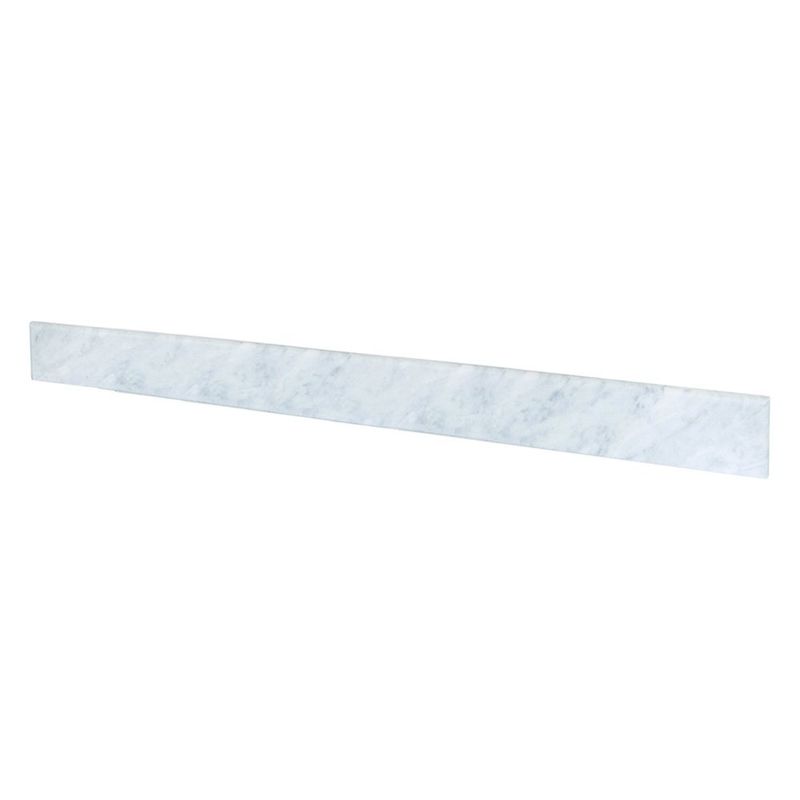 Carrara Marble Backsplash - 49"