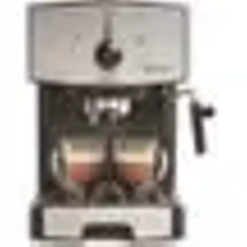 Capresso - EC50 Espresso Machine with 15 bars of pressure and Milk Frother - Stainless Steel