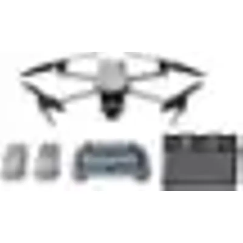 DJI - Air 3 Fly More Combo Drone and RC 2 Remote Control with Built-in Screen - Gray