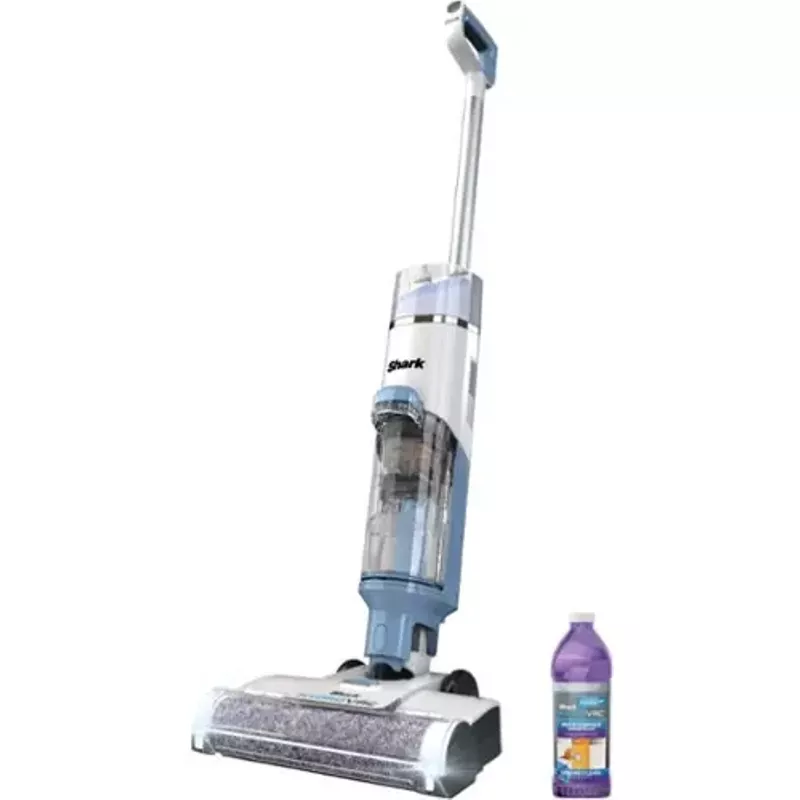 Shark - HydroVac Cordless Pro XL 3-in-1 Vacuum, Mop and Self-Cleaning System with LED Headlights & XL Clean Tank - Pure Water