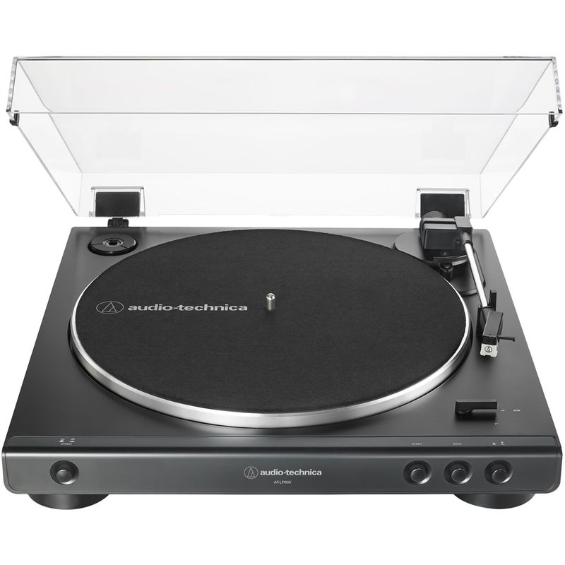 Front Zoom. Audio-Technica - Stereo Turntable - Black