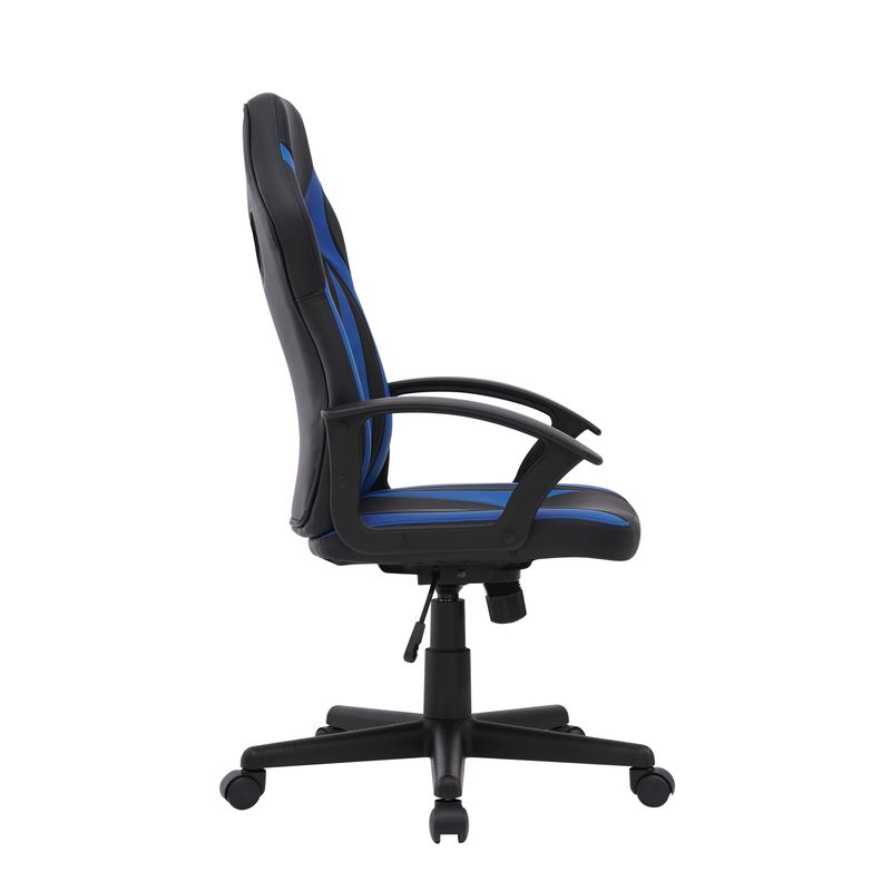 Ezio Racing Style Gaming Office Chair - White/Black