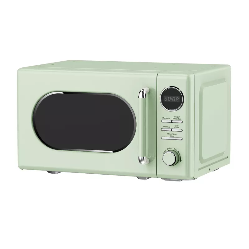 Magic Chef Retro 0.7 cu. ft. Mint Countertop Microwave