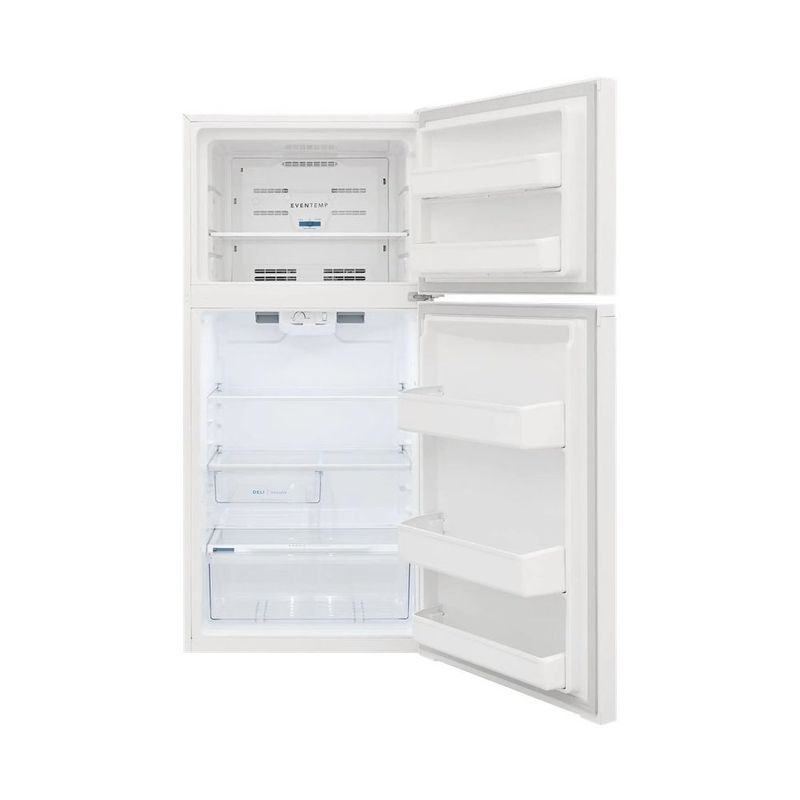 Frigidaire FFTR1425VW 13.9 Cu. Ft. Top Freezer Refrigerator - White - White