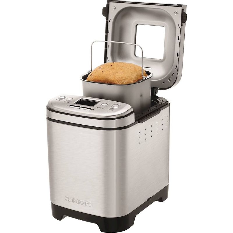 Alt View Zoom 12. Cuisinart - Compact Automatic Bread Maker - Stainless Steel