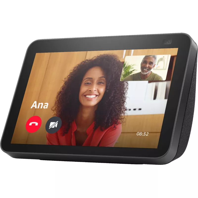 Amazon - Echo Show 8 (2nd Gen, 2021 release) | HD smart display with Alexa and 13 MP camera - Charcoal