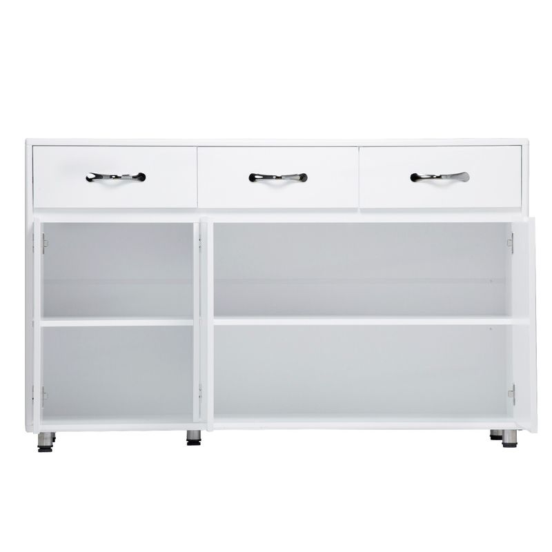 Moda White Storage Cabinet - White