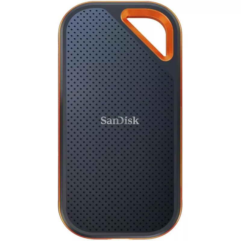 SanDisk Extreme PRO Portable 4TB USB 3.2 Gen 2 Type-C External SSD V2, 2-Pack, Bundle with HD-1 Hard Drive Case