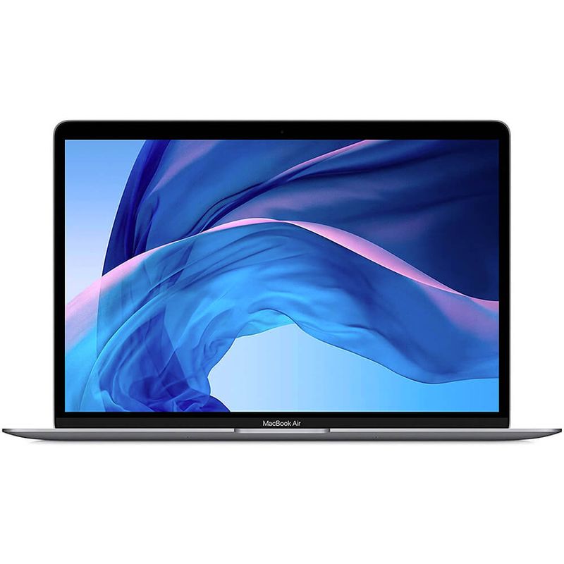 Apple - MacBook Air 13.3" Laptop with Touch ID - Intel Core i3 - 8GB RAM - 256GB SSD - Space Gray - Recertified