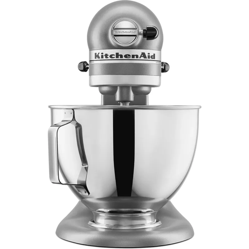 KitchenAid Deluxe 4.5-Quart Tilt-Head Stand Mixer in Silver