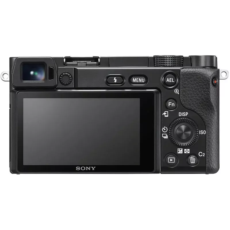 Sony - Alpha 6100 Mirrorless Camera 2-Lens Kit with E PZ 16-50mm and E 55-210mm Lenses - Black