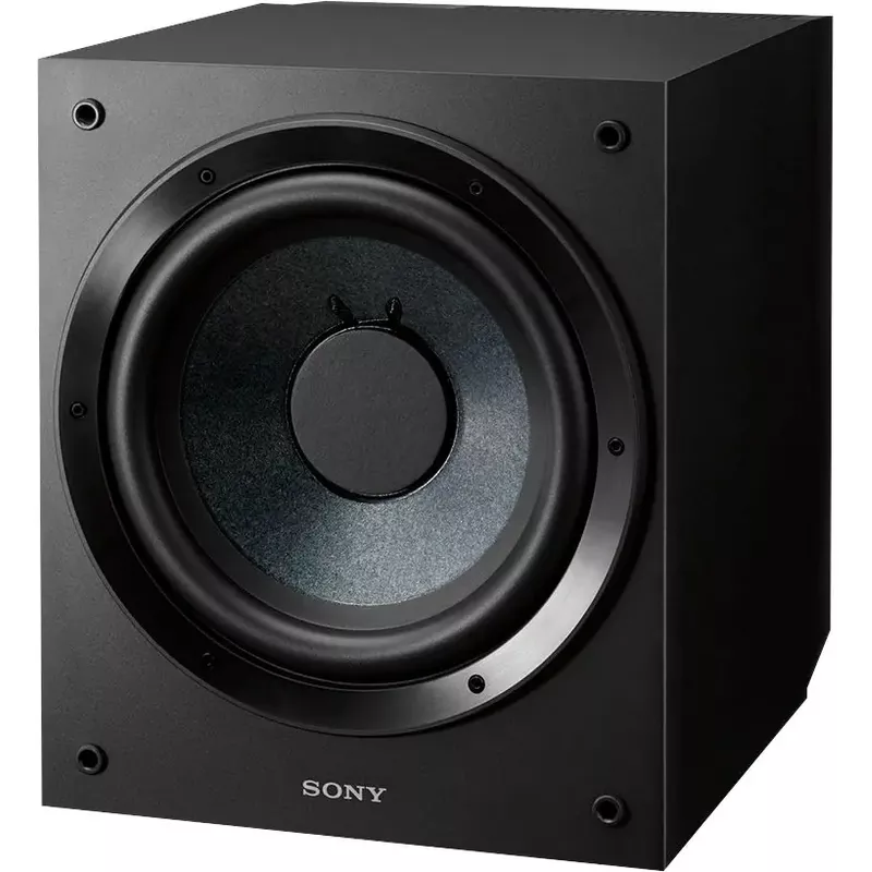 Sony - Core Series 10" 115W Active Subwoofer - Black