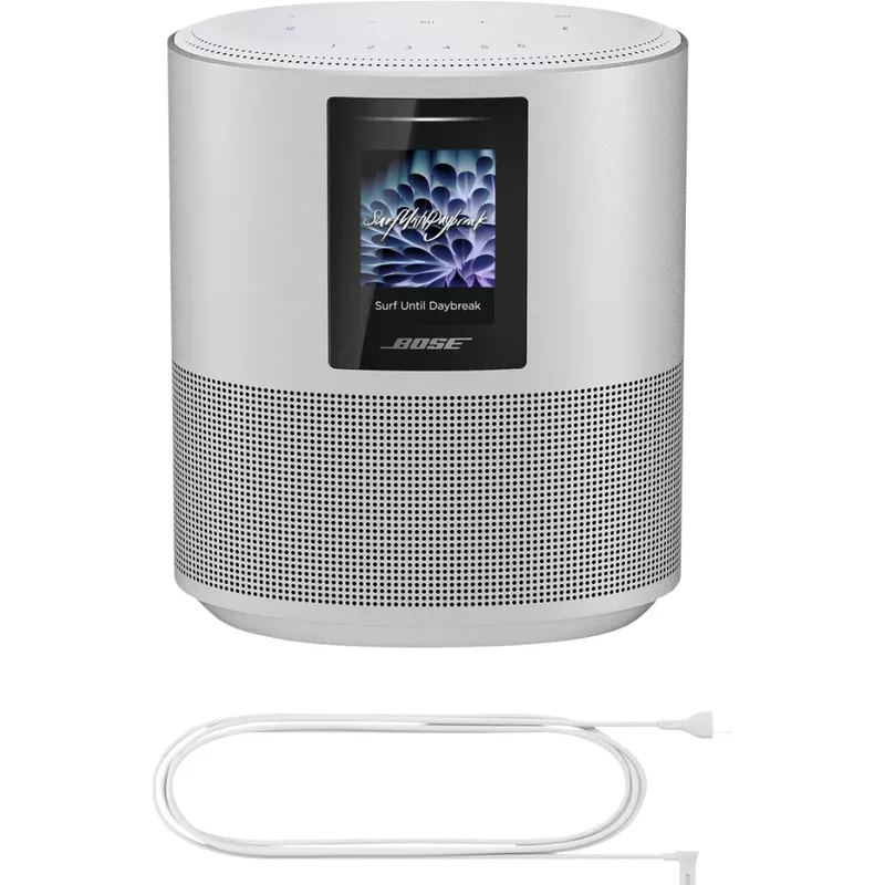 Bose Luxe Silver Home Speaker 500 With Amazon Alexa
