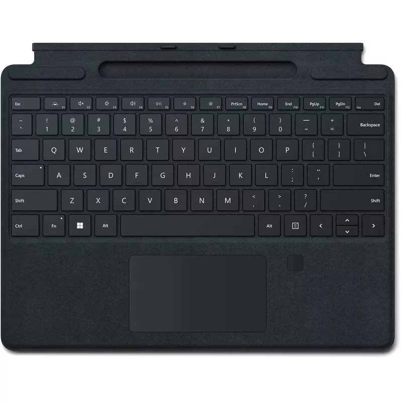 Microsoft Pro Signature Keyboard with Fingerprint Reader, Black