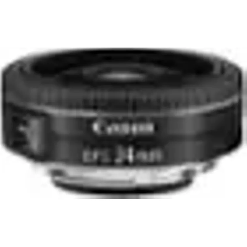 EF-S24mm F2.8 STM Standard Lens for Canon EOS DSLR Cameras - Black