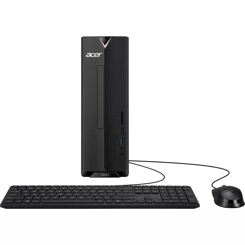 Acer - Aspire XC-840-UB11 Desktop- Intel Celeron N4505 -8GB Memory- 512GB SSD - Black