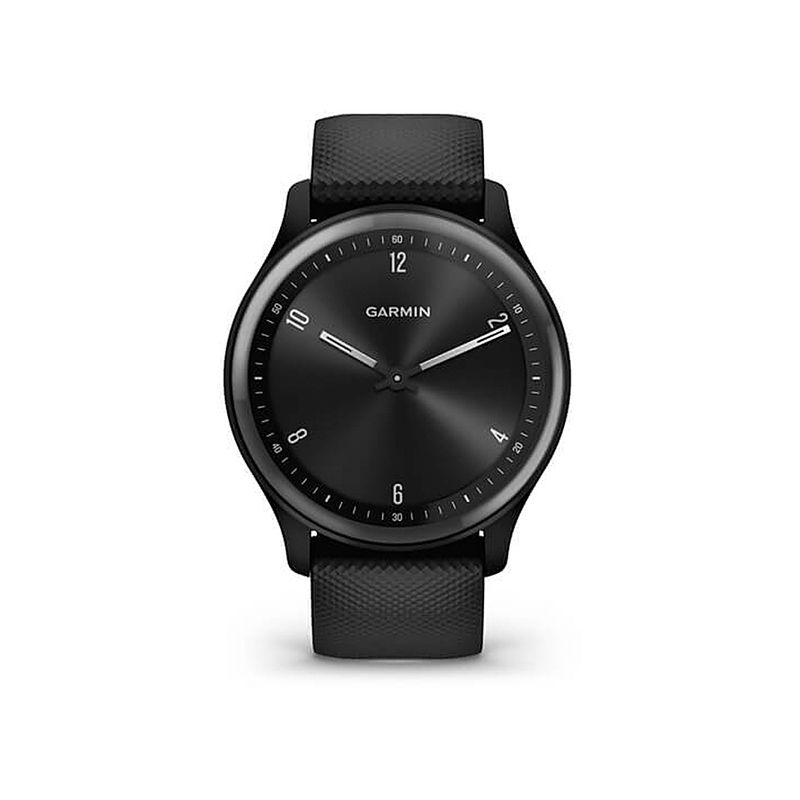 Front Zoom. Garmin - vívomove Sport Smartwatch 40 mm Fiber-reinforced polymer - Black