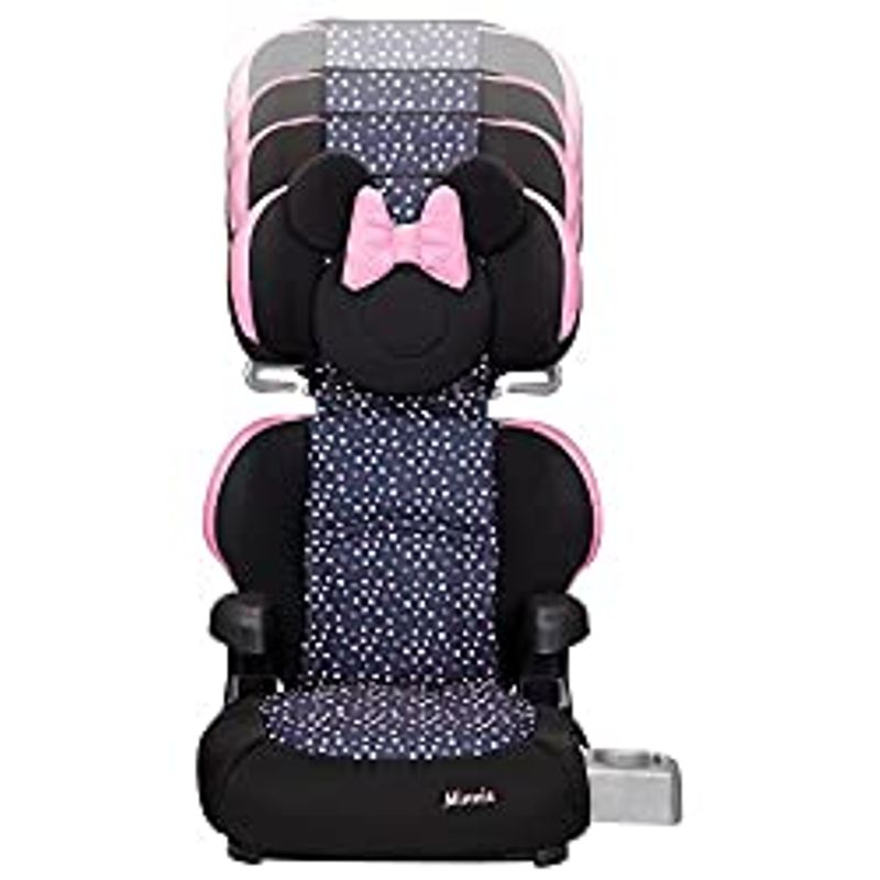 Disney Baby Pronto! Belt-Positioning Booster Car Seat, Belt-Positioning Booster: 40100 pounds, Minnie Dot Party