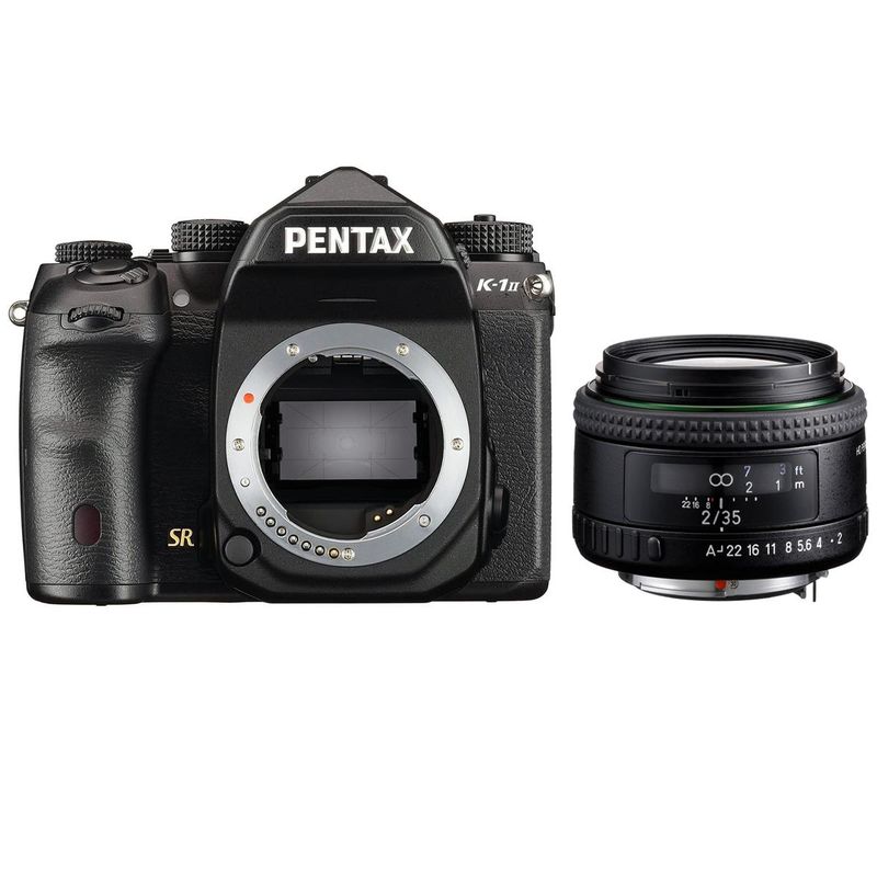 Pentax K-1 Mark II DSLR Camera Body with 35mm f/2 Lens