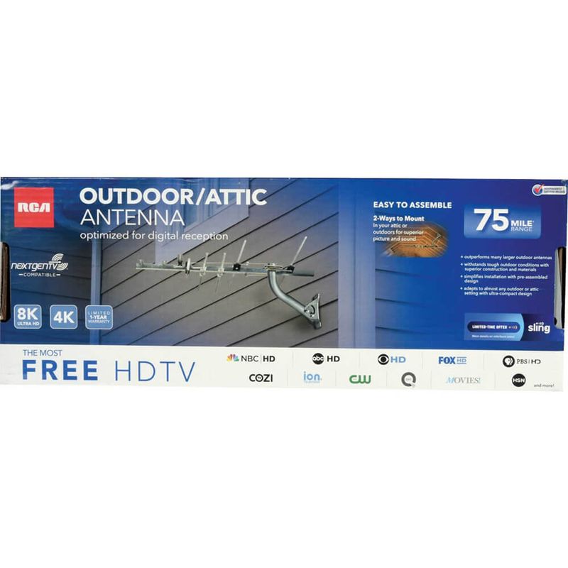RCA Outdoor/Attic HDTV Antenna
