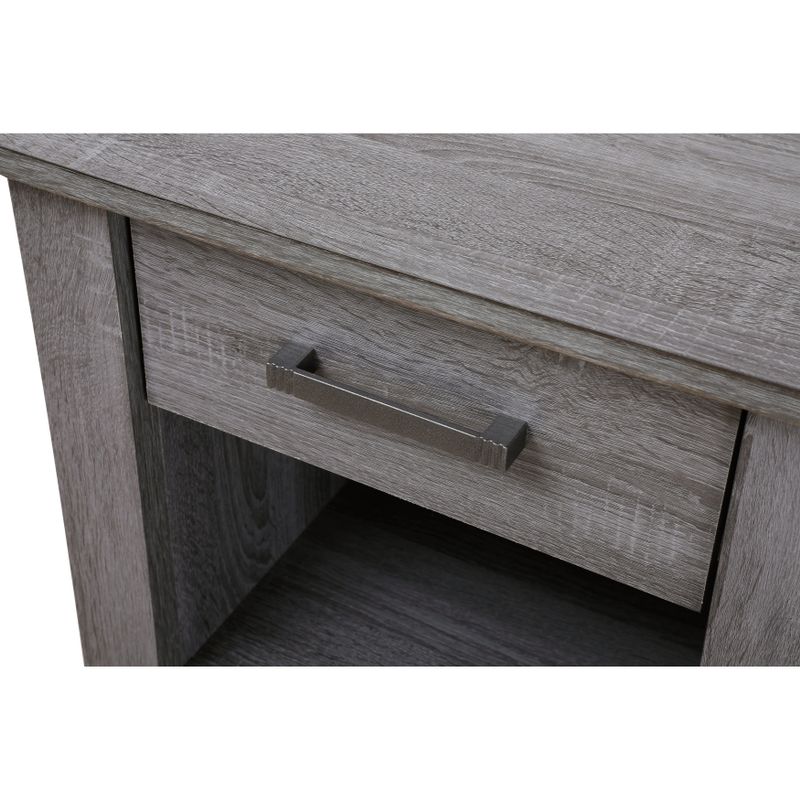 Lennox 1-drawer Wooden Nightstand - Black