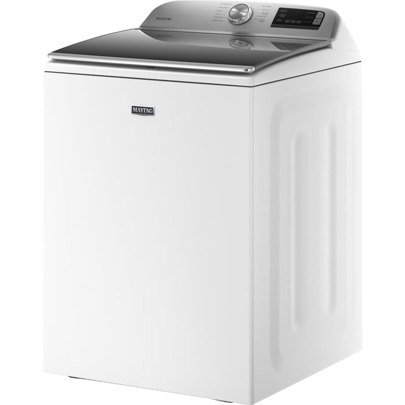 Left Zoom. Maytag - 4.7 Cu. Ft. Smart Top Load Washer with Extra Power Button - White