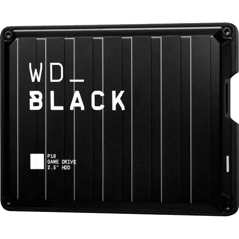 WD - BLACK P10 2TB External USB 3.2 Gen 1 Portable Hard Drive - Black