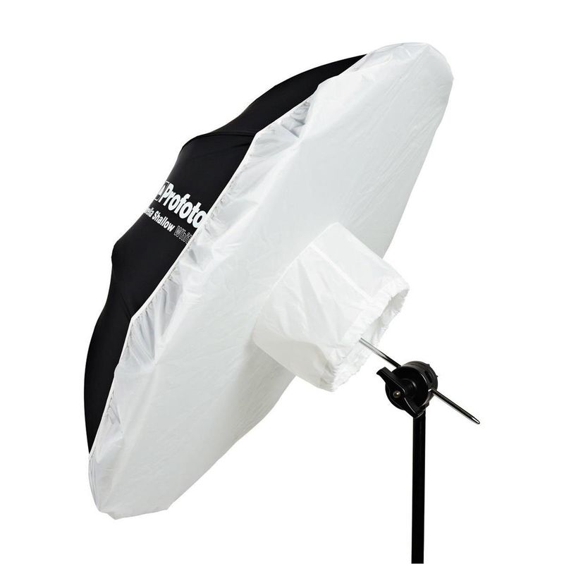 Profoto Deep White Umbrella, XL, 65" (165cm) - with Profoto Umbrella Diffuser, XL, 1.5 Stops
