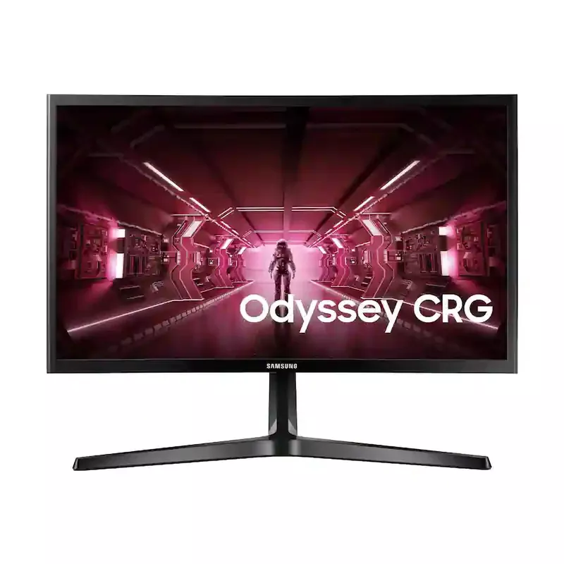 Samsung - 24" Odyssey CRG5 AMD FreeSync Curved Gaming Monitor 144Hz Refresh Rate