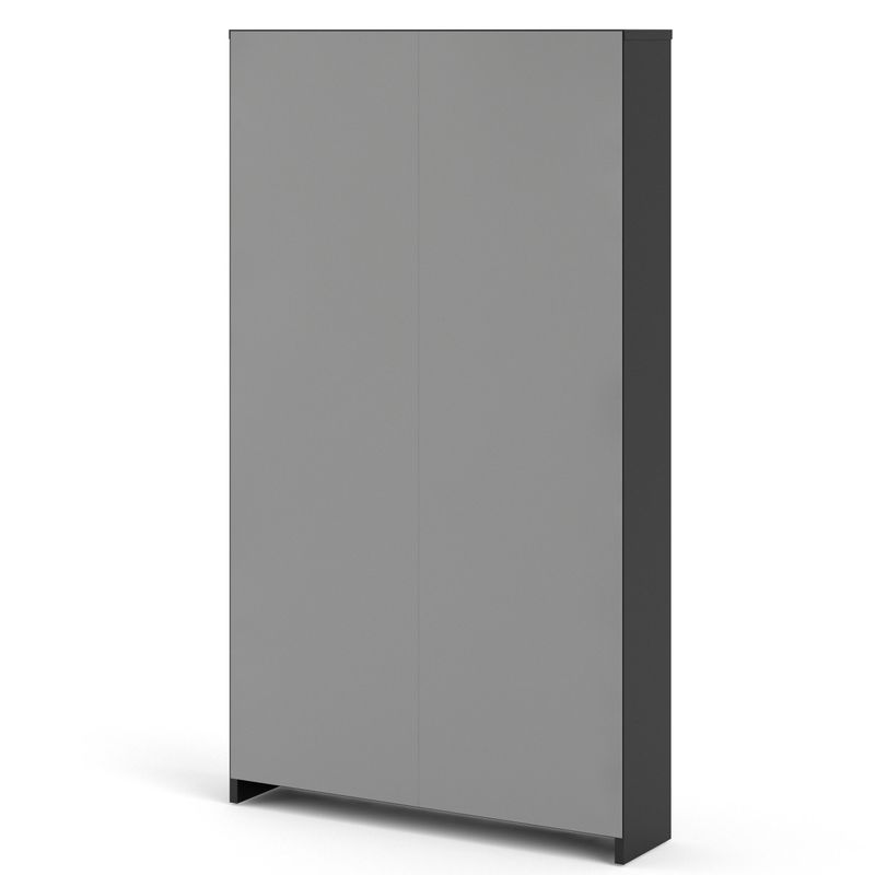 Porch & Den Cambria 3-drawer Shoe Cabinet - Black Matte