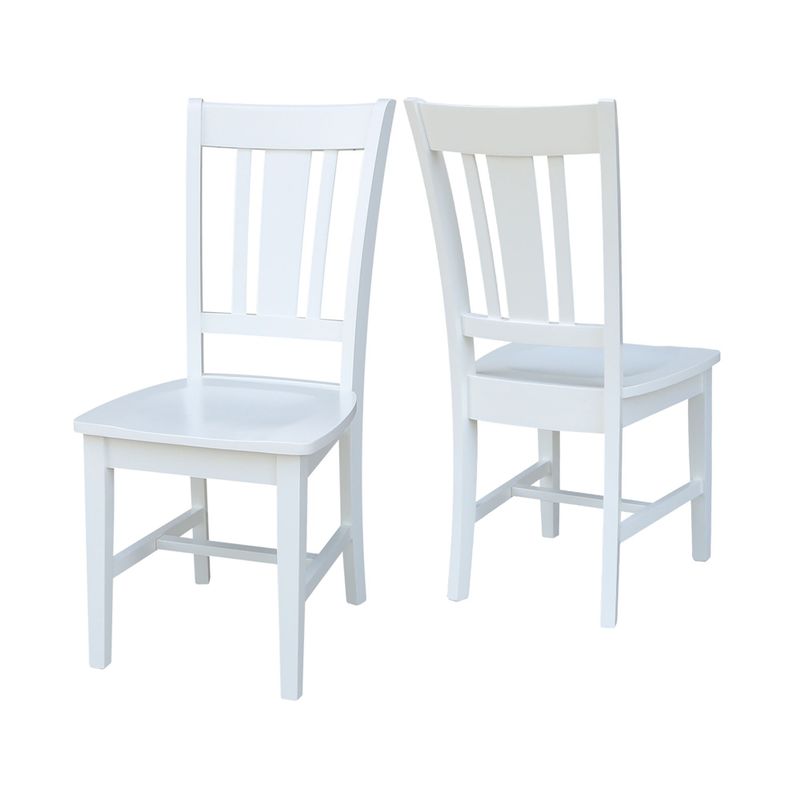 The Gray Barn Moonshine Slat Back Dining Chair (Set of Two) - Black - Dining Height