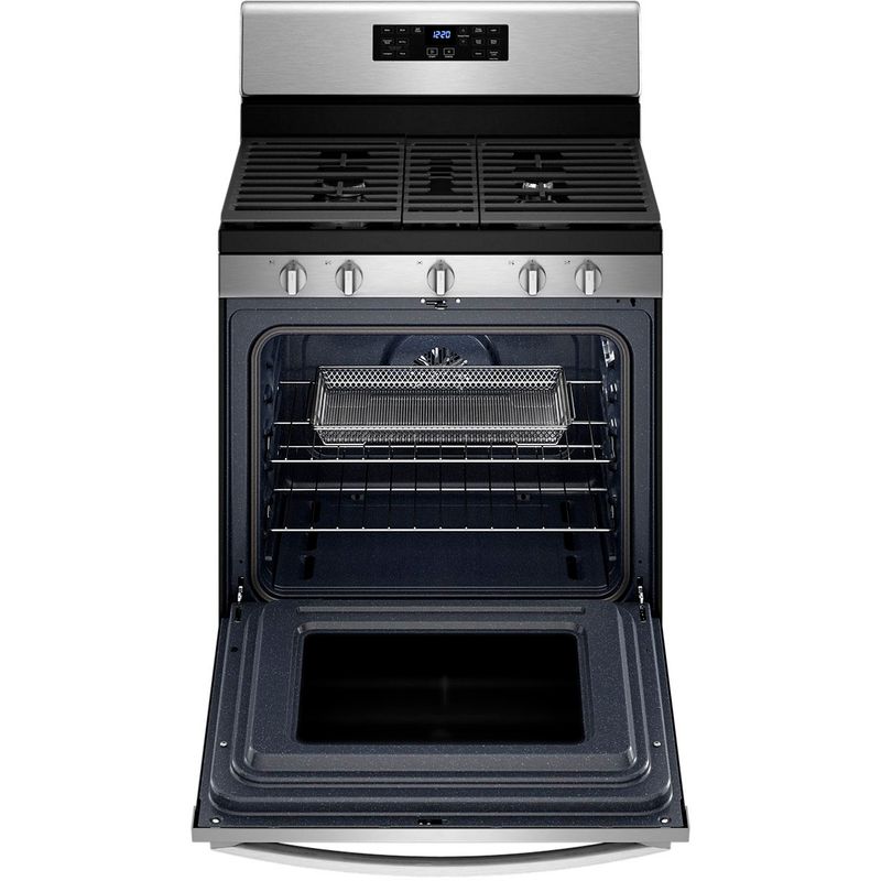 Alt View Zoom 14. Whirlpool - 5.0 Cu. Ft. Gas Range with Air Fry for Frozen Foods - Stainless steel