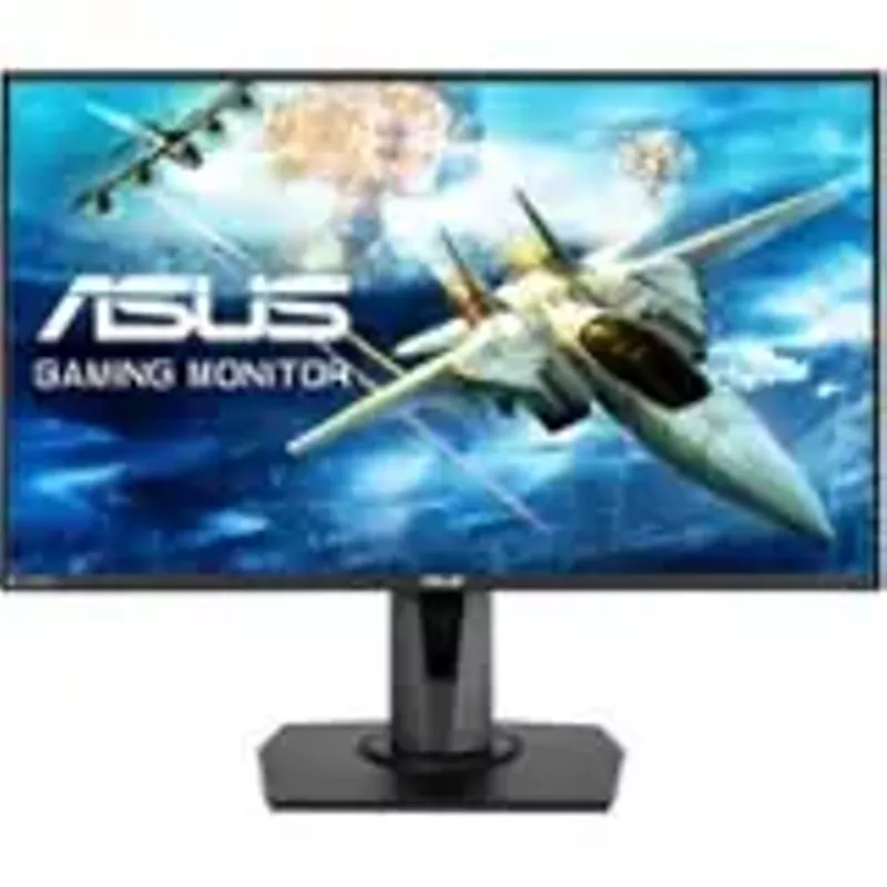 ASUS - VG278QR 27" Full HD Widescreen FreeSync and G-SYNC Compatible Gaming Monitor (DVI, HDMI, DisplayPort) - Black