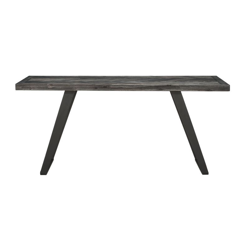 Somette Aspen Court Counter Height Dining Table - Charcoal