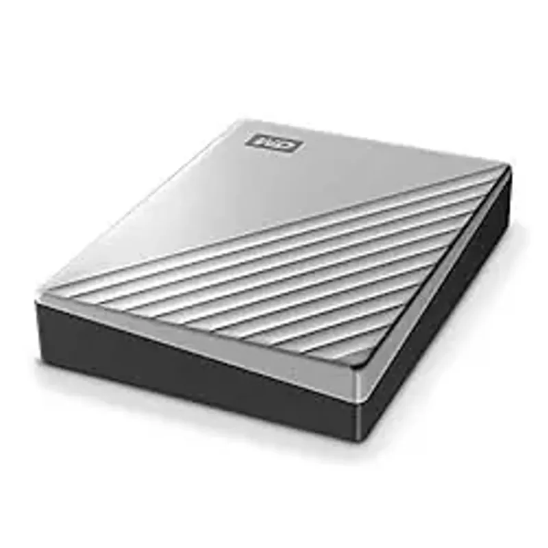 WD - My Passport Ultra for Mac 4TB External USB 3.0 Portable Hard Drive - Silver