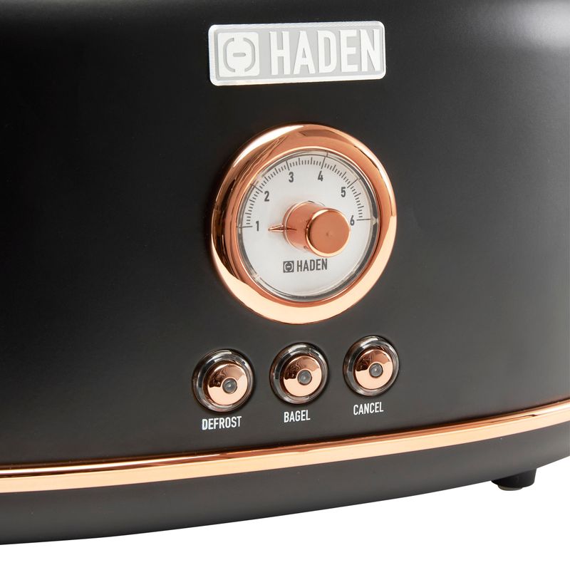 Haden Dorset 2-slice Wide Slot Stainless Steel Toaster - Putty Beige