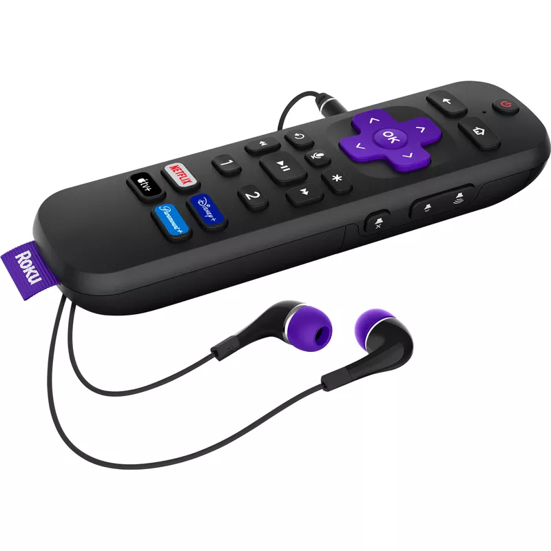 Roku Streambar Pro 4K Streaming Media Player, Cinematic Audio, Voice Remote, TV Controls and Headphone Mode - Black