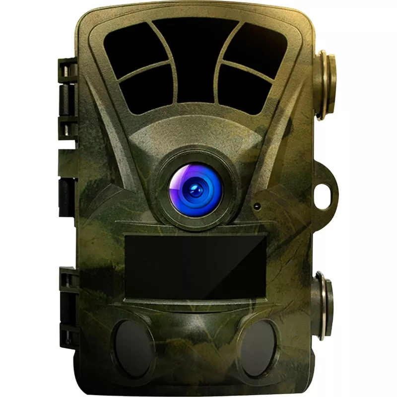 Rexing - H2 4K Wi-Fi Trail Camera with Ultra Night Vision for Hunting Games and Wildlife Monitoring - Green