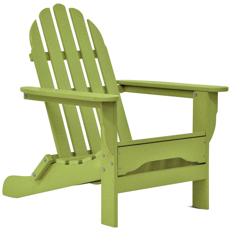 Halifax Recycled Plastic Outdoor Adirondack Chair by Havenside Home - Aruba