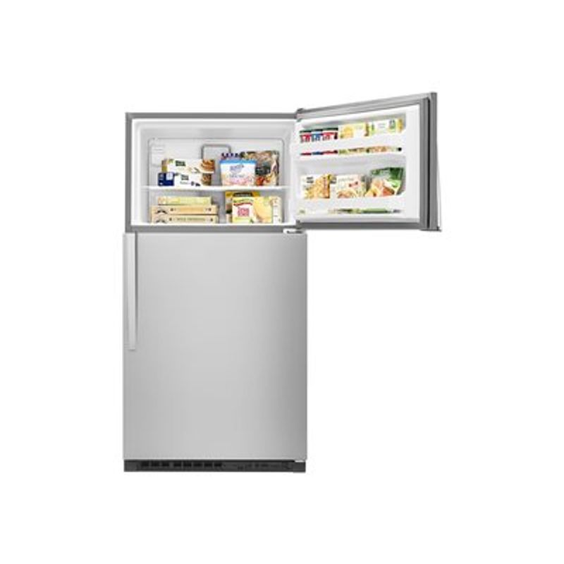 Whirlpool Ada 33" Monochromatic Stainless Steel Top-freezer Refrigerator